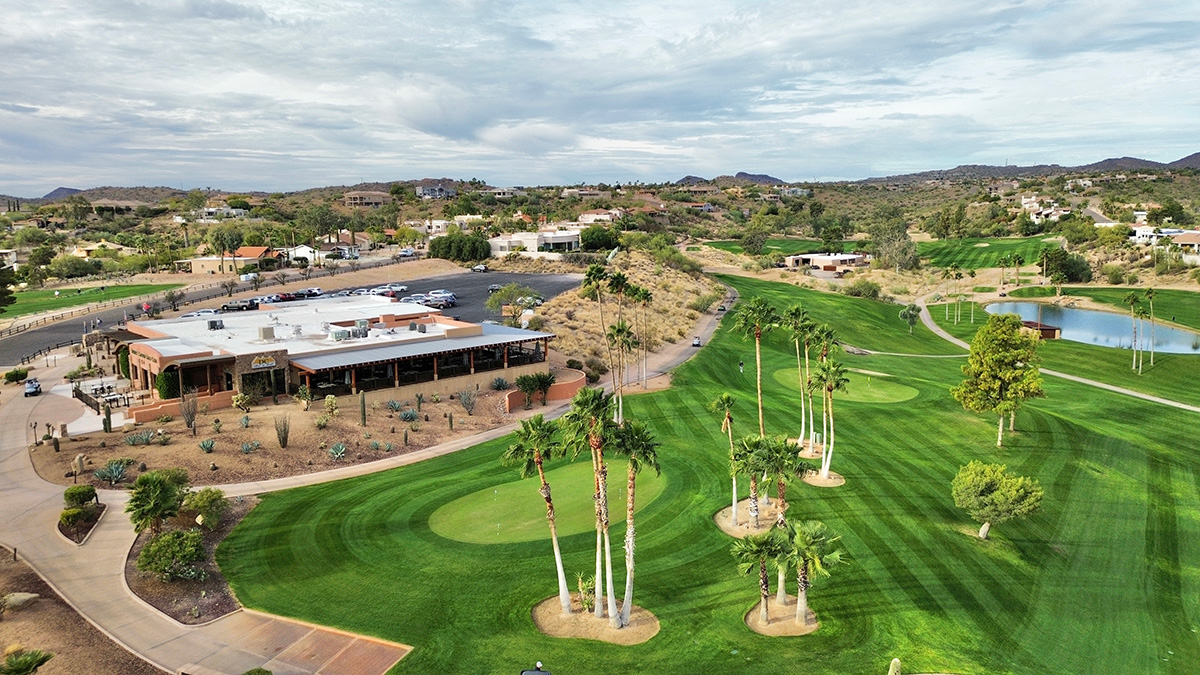 Desert Canyon Golf Club in Fountain Hills, showcasing the lush fairways, scenic desert landscapes, and the signature features of the golf course.